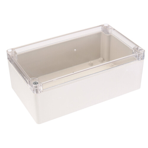 Plastic Waterproof Electronic Project Box Clear Cover Electronic Project Case 200*120*75mm 1