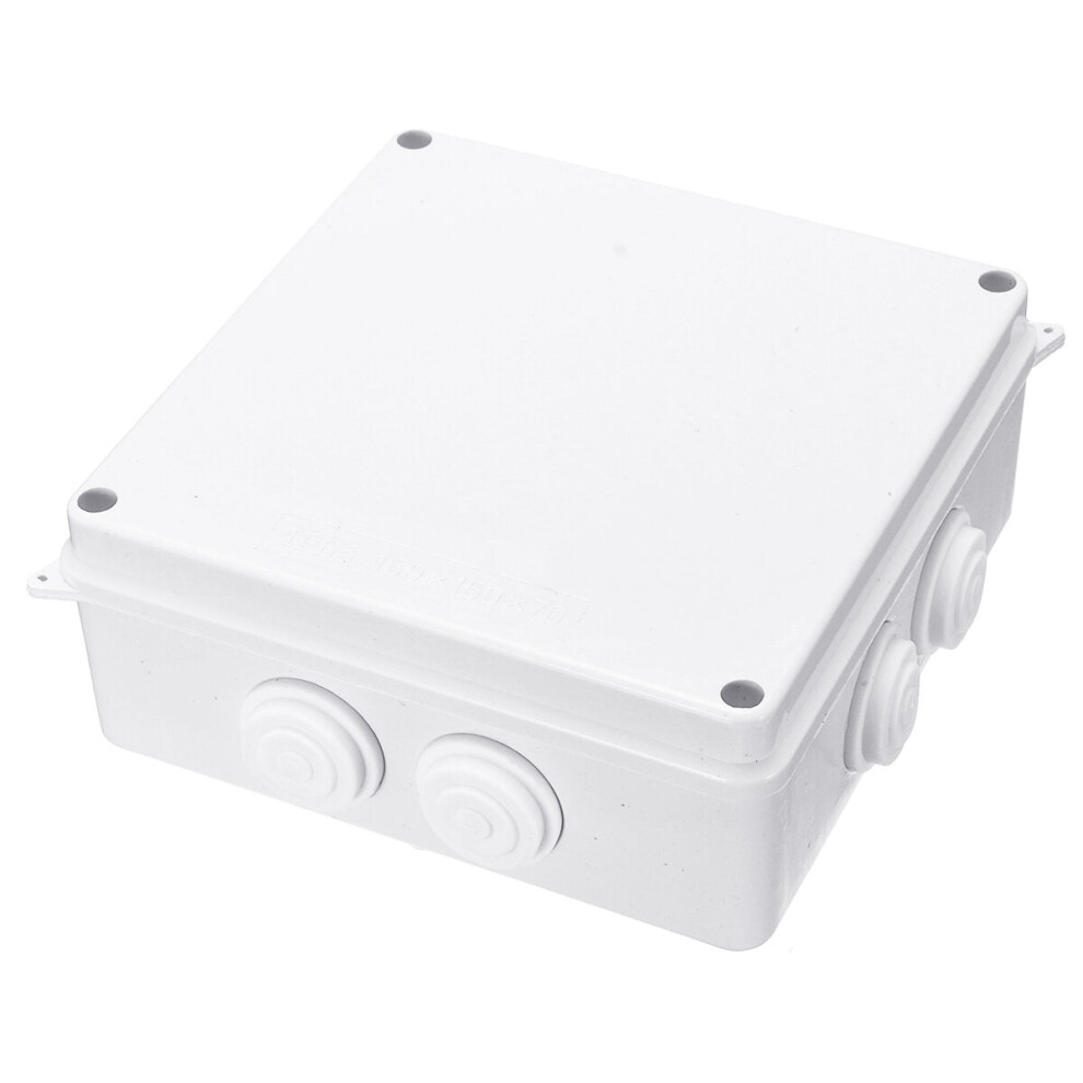 (150*150*70Mm) Abs Plastic Dustproof Waterproof Ip65 Junction Box Universal Electrical Project Enclosure Junction Case 4250937716475