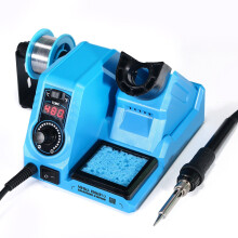 (US Plug) Digital Display Adjustable Temperature Welding Station High Power Constant Temperature Soldering Iron Set