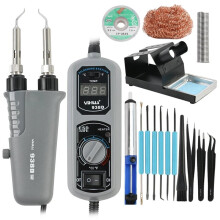 (EU Plug) Electric Heating Tweezers Electric Heating Pliers Soldering Station for BGA SMD Repair