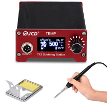 (EU Plug) DIY Soldering Station Soldering Iron Kits Digital display Adjustable Temperature Welding Solder