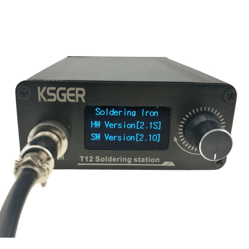 Digital Temperature Controller Soldering Station Electric Soldering Iron Tips T12-K + 907 Handle 2