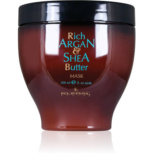 Kleral Maschera per capelli ricca di argan e burro di karité 500ml
