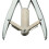 Sheep Castration Pliers Tail Docking Cattle Castration Applicator With 100 Marking Rings Tools kit 5