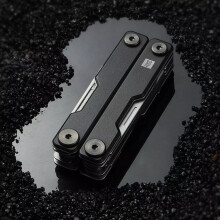 Multi-Function Folding Knife Stainless Steel Knife EDC Tool Tweezers Earpick From