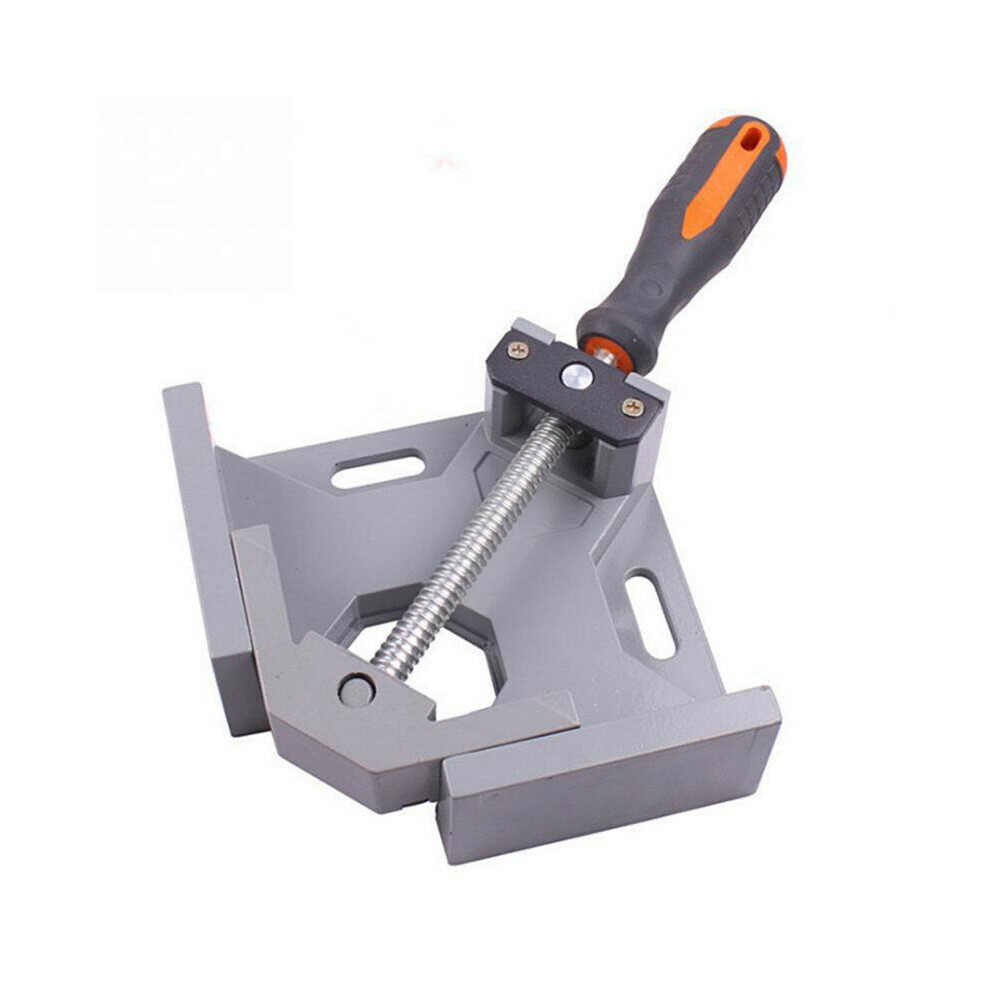 Aluminum Single Handle 90 Degree Right Angle Clamp Angle Clamp Woodworking Frame Clip Right Angle Folder Tool