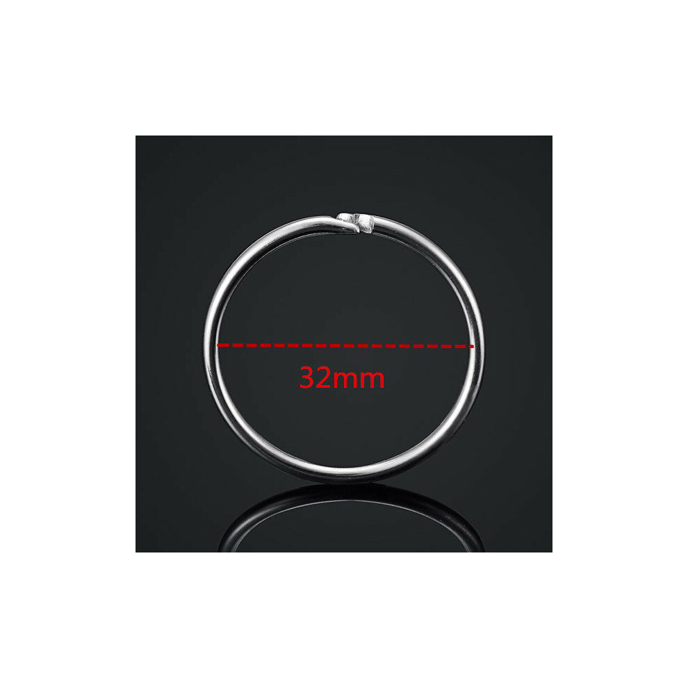(32mm) EDC Stainless Steel Keychain Hanging Buckle Tool 32/35/38mm