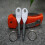 (Gray) EDC Portable Phillips and Slotted Screwdriver Keychain Tool 8