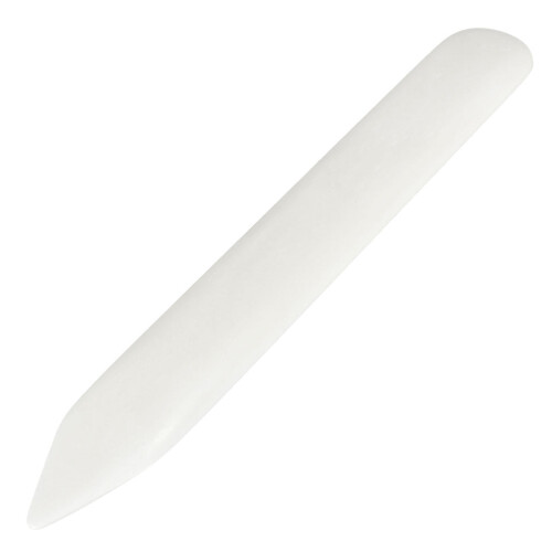 Natural Bone Folder Artist Tool For Scoring Folding Creasing Paper Leather Craft Tool 2