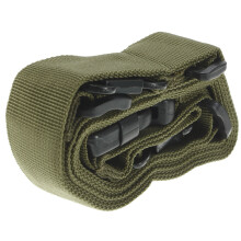 (Green) EDC 3-point Strap Three Point Tactical Sling Multi-function Adjustable String Clip Airsoft Strap
