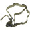 (Brown) EDC 3-point Strap Three Point Tactical Sling Multi-function Adjustable String Clip Airsoft Strap 6