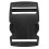 (40mm) Plastic Webbing Strap Side Release Buckle Black 6