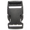 (25mm) Plastic Webbing Strap Side Release Buckle Black 7