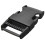 (50mm) Plastic Webbing Strap Side Release Buckle Black 4