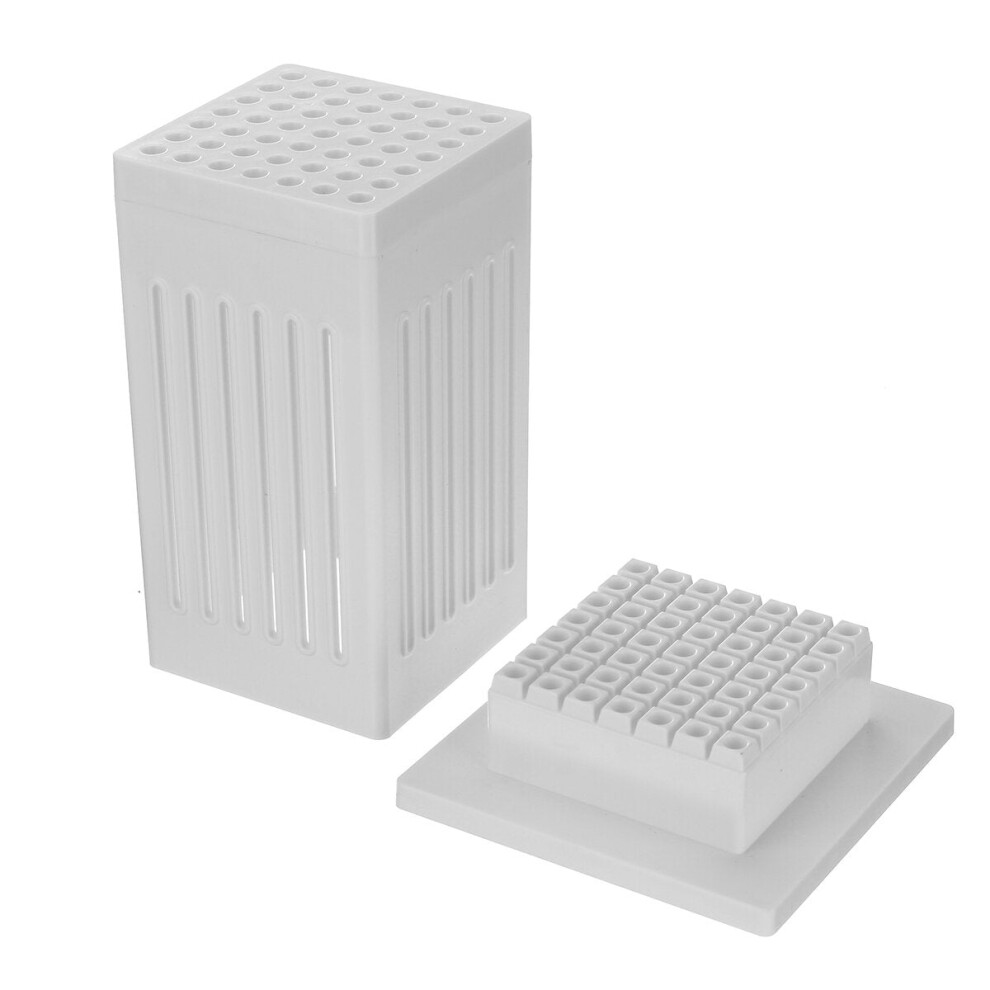 (White) BBQ 49 Holes Meat Skewer Beef Meat Maker Box Grill Barbecue Tools