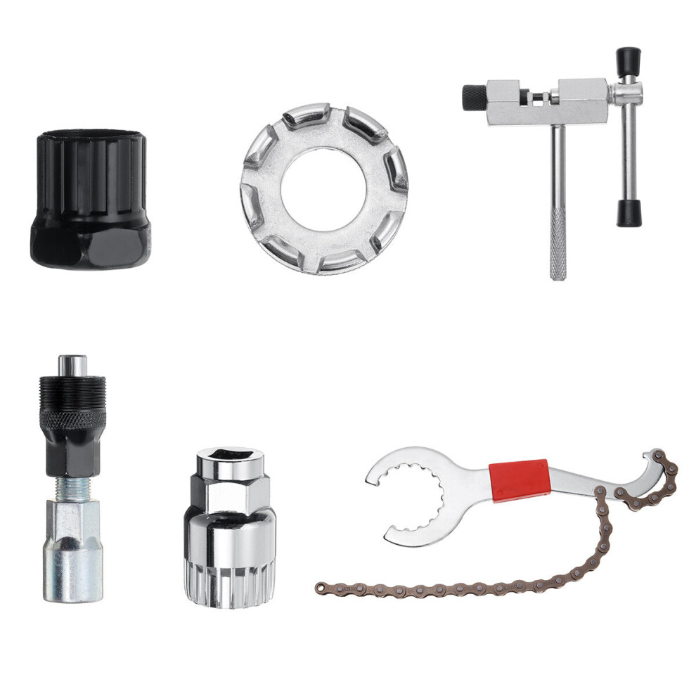 Bicycle Repair Tools Center Shaft Disassembly Flywheel Disassembly Chain Multifunctional Tools
