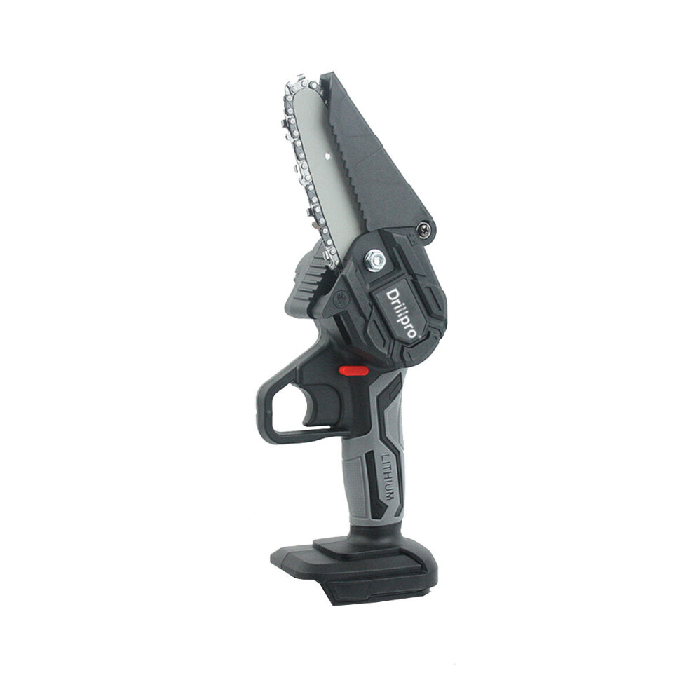 (Grey) 4 Inch Electric Chain Saw Portable One-hand Saw Wood Cutter for Makita 18V Battery