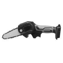 (One Battery, US Plug) 21V 4" Rechargeable Electric Chain Saw Cordless Portable Woodworking Wood Cutter