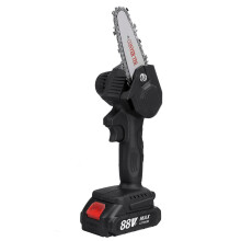 (One Battery) 4 Inch 7500mAh Mini Electric Chain Saw Pruning Chainsaw Cordless Garden Tree Logging Trimming Saw