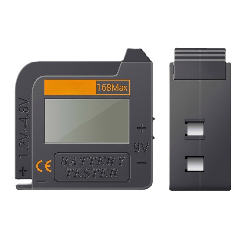Mini Digital Display Battery Tester Power Detector Measurement Tool 2
