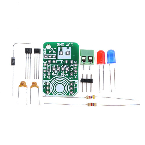 3pcs Hall Magnetic Induction Sensor Magnetic Detection Magnetic Pole Resolver North and South Pole Detection Module DIY Kit 2