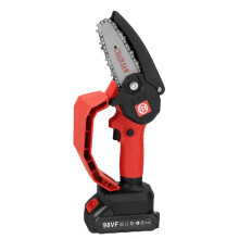 (One Battery, EU Plug) 98VF Electric One-Hand Saw Chain Saw Woodworking Belt Hand Guard Kit
