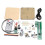 (Blue) DIY Rotating LED Kit POV Soldering Training Kit Upgraded Version 8