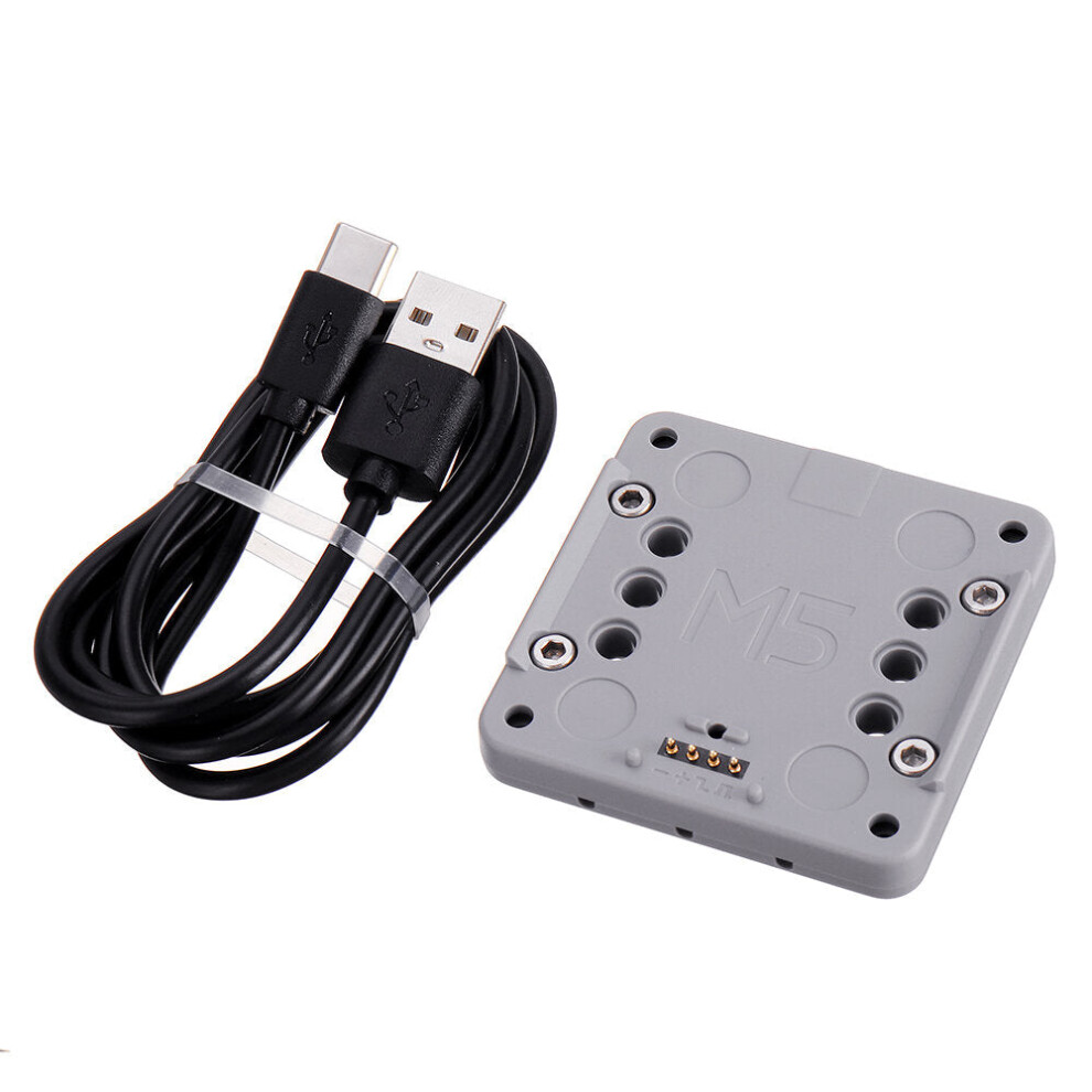 Battery Bottom Charging Base Plate ESP32 Kit Magnetic USB-C M5GO/FIRE Battery Bottom with 300mAh IoT