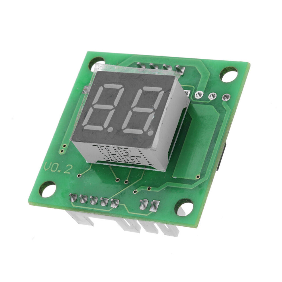 DC 12V LED Digital Display Timing PWM DC Motor Speed Controller