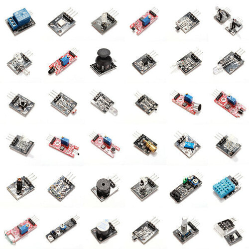37 In 1 Sensor Module Board Set Starter Kits SENSOR KIT For Arduino Plastic Bag Package 2