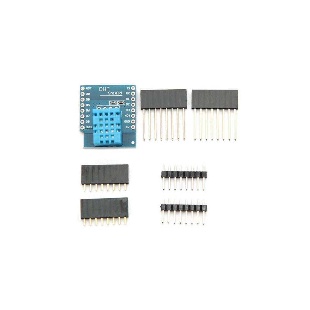 Single Bus Digital Temperature Humidity Sensor Shield For D1 Mini