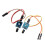 2 Channel Flame Sensor Relay Module Alarm Flame Flare Detection Module 12V DC 3