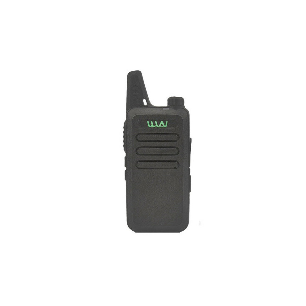 (Black) Mini UHF 400-470 MHz Handheld Transceiver Two Way Ham Radio HF Communicator Walkie Talkie