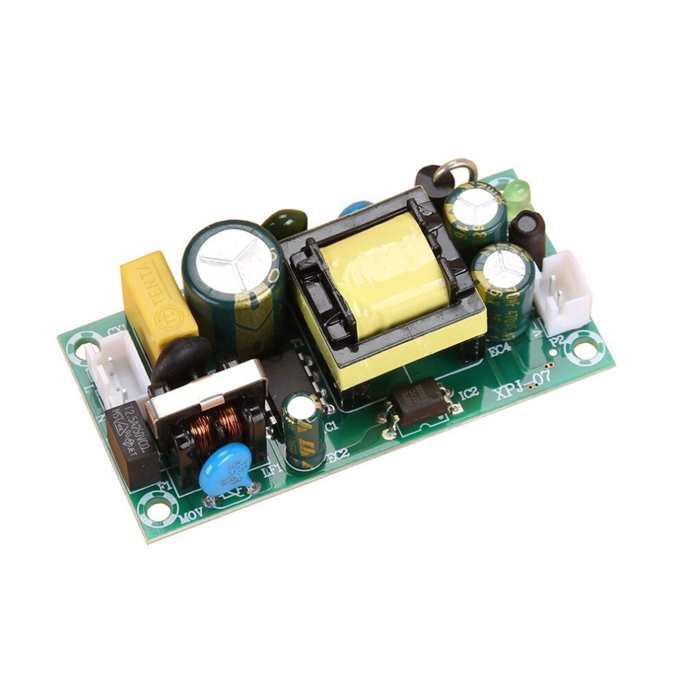 (With seat) AC100-240V to 12V 15A 18W Power Bare Board 18W with Variable Voltage Adapter DC Power Supply Module