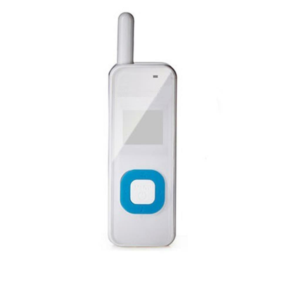(White, US Plug) 45g Mini Ultra Thin Handheld Radio Walkie Talkie Hotel Driving Civilian Interphone Intercom