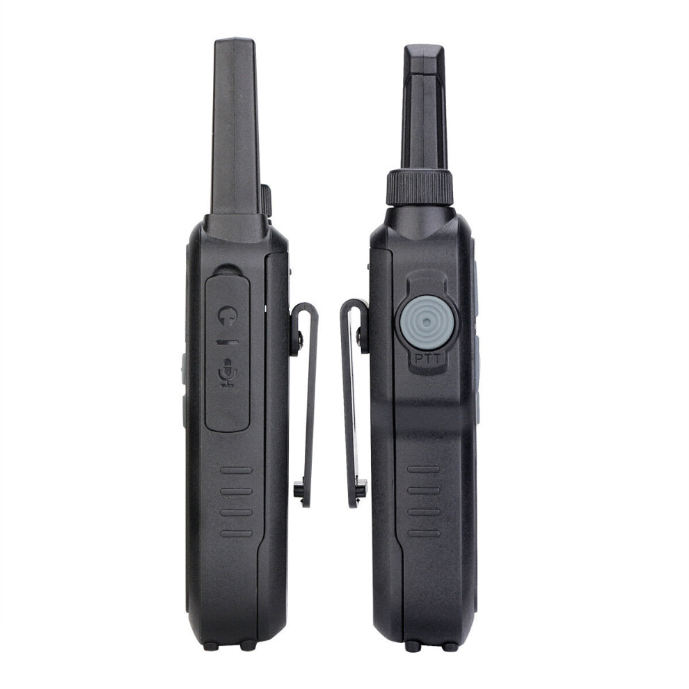 (PMR, 2pcs) Mini Walkie Talkie Rechargeable Walkie Talkie PTT PMR446 Long Range Portable Two Way Radio for Hunting