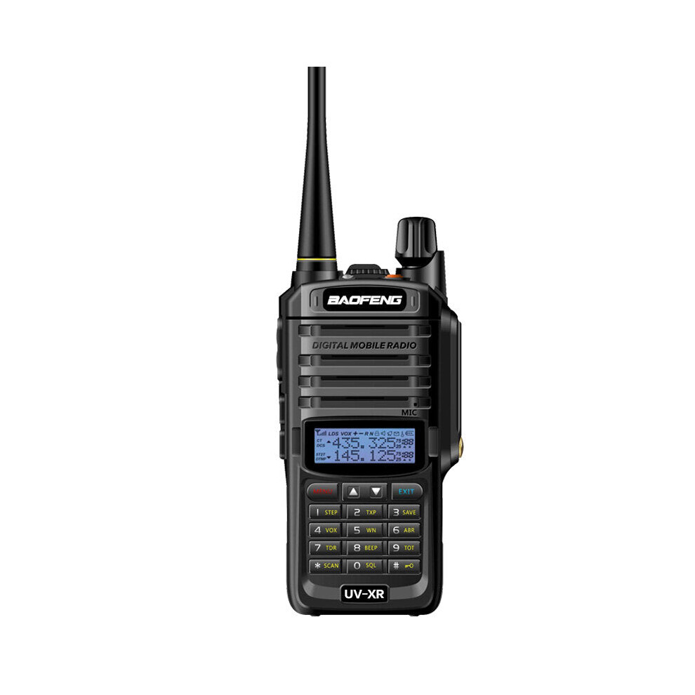 (EU Plug) Walkie-Talkie IP67 Waterproof 12W Walkie Talkie CB radio portable Handheld 8-15KM Long Range Two Way Radio