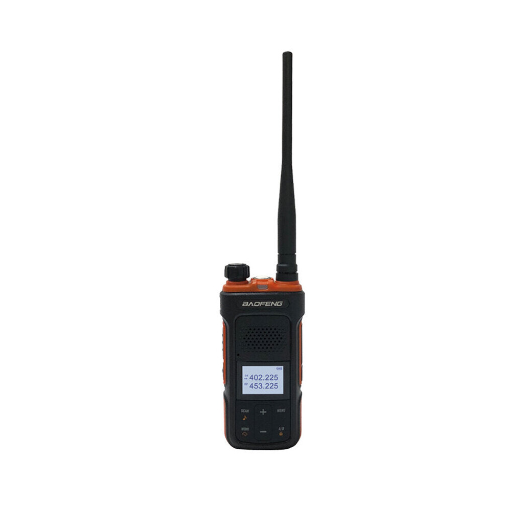 (EU Plug) 1500mAh Handheld Walkie Talkie UV Dual Segment High Power Waterproof Drop Resistant LED Flashlight Outdoor Two Way Radio