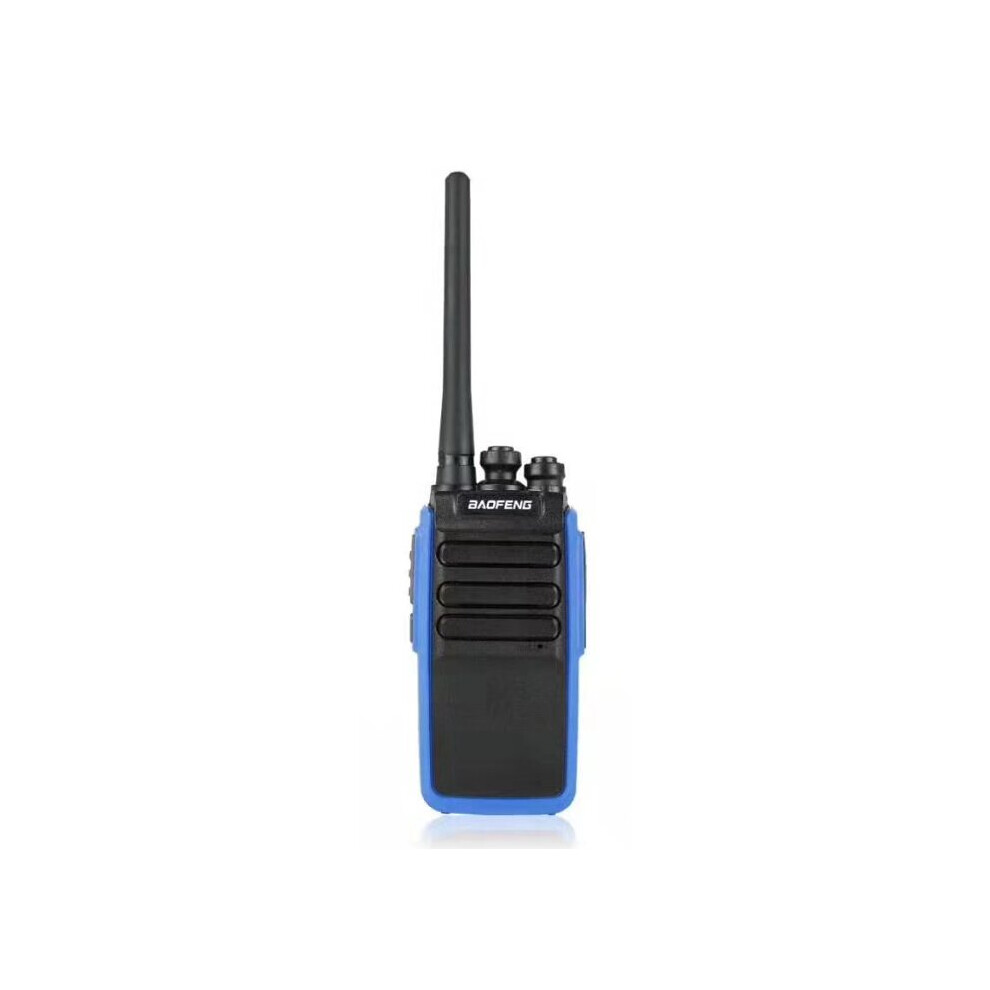(Blue) 5W 400-470MHz Mini Walkie Talkie 16 Channels 1-5km Distance UV Dual Band Two-way Intercom Handheld Hotel Civilian Radio