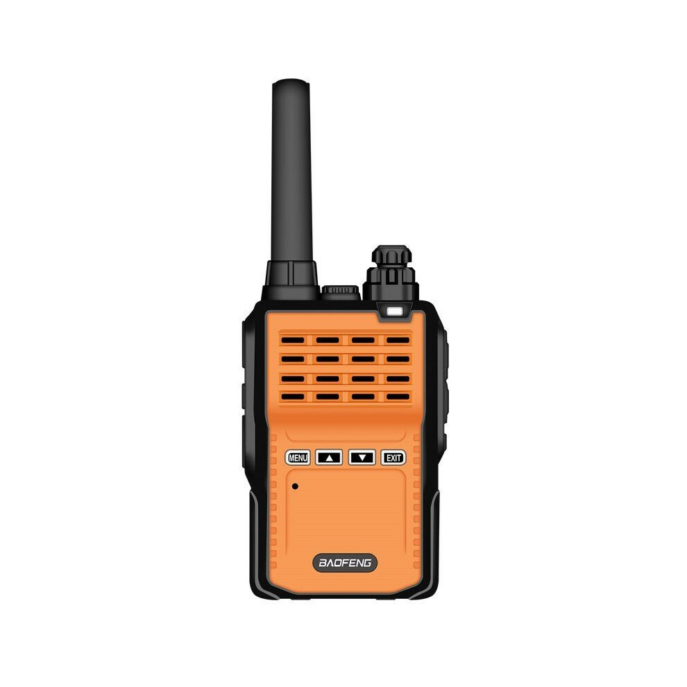 (, Us Plug) Walkie Talkie Frequency 400-470Mhz Portable Communicator Radio Station Intercom Orange 8727971651063