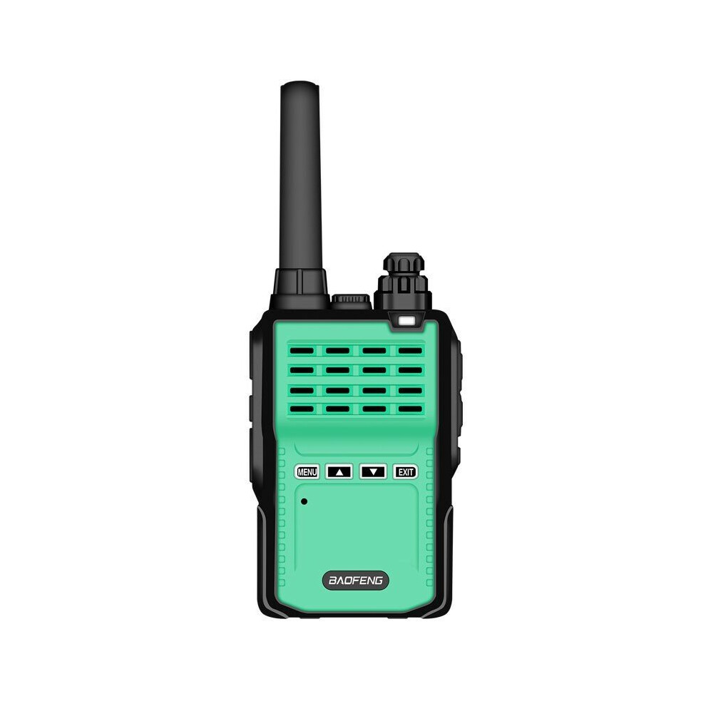 (, Eu Plug) Walkie Talkie Frequency 400-470Mhz Portable Communicator Radio Station Intercom Green 8727971651049