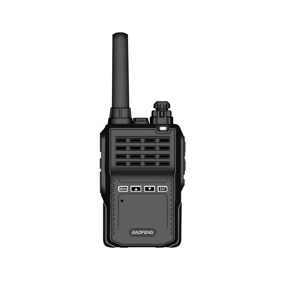 (Black, US Plug) Walkie Talkie Frequency 400-470MHz Portable Communicator Radio Station Intercom