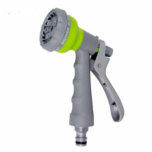 7 Pattern Turret Hose Spray Nozzle and Water Spray Gun