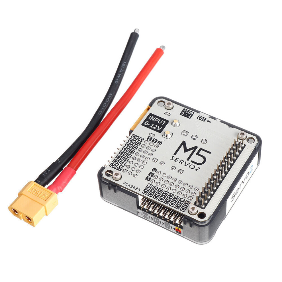 M5stack Servo2 Servo Driver Module 16 Channels Pca9685 Can Be Stacked And Used Simultaneously Esp32 Development Board 8727971219058