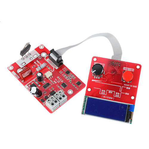 (40A) 100A/40A Spot Welder Time and Current Controller Dual Pulse Control Board LCD Display