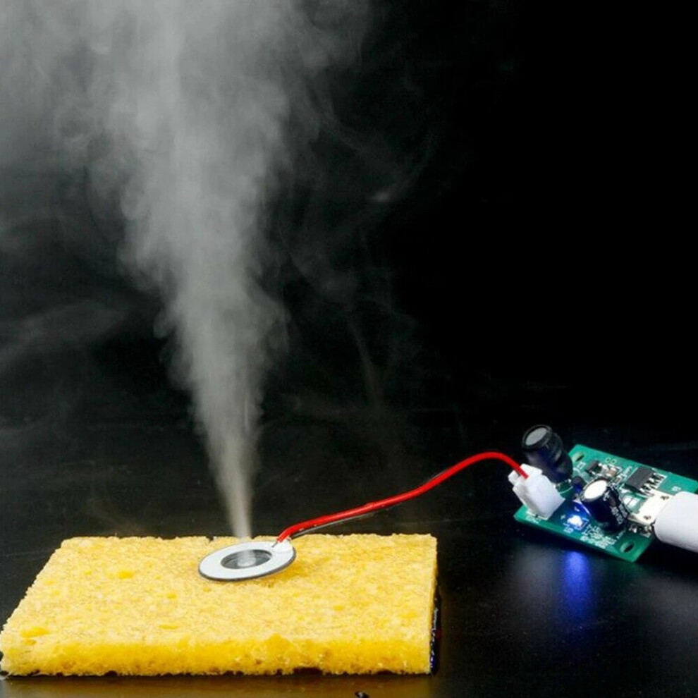 2Pcs USB Humidifier Atomization Driver Board PCB Circuit Board 5V Spray Incubation