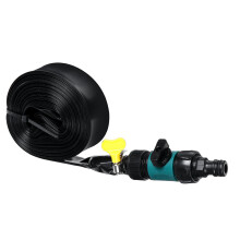 (15M) 8/10/12/15/20m Trampoline Sprinkler Water Spray Kids Outdoor Backyard Waterpark Game