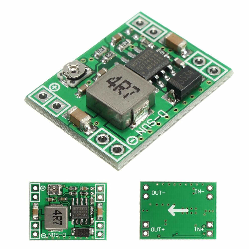 50Pcs Mini Dc-Dc Buck Adjustable Step Down Module 4.5V-28V Input 0.8V-20V Output 8727971222614