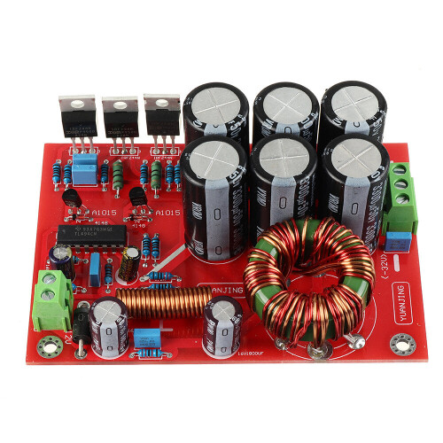 180W Car Stereo Audio Amplifier Power Boost Board Single 12V Input Conversion Double 32V Output 1