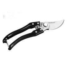 (Black) Garden Hand Pruner Scissor Labor-saving Hardware Tools Flower Scissors Orchard Shear Easy Tool